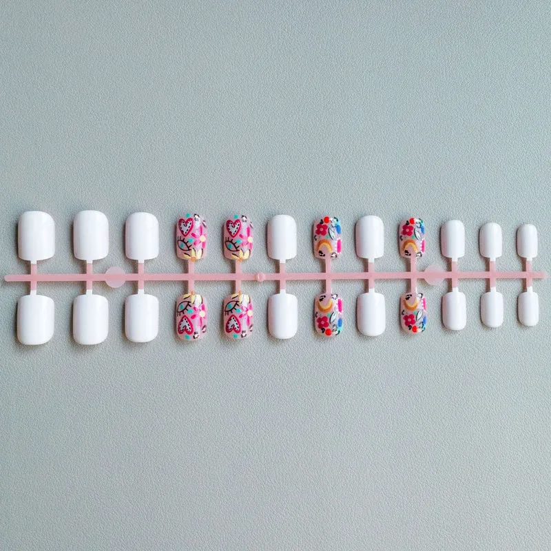 Dekorative Nagelkunst