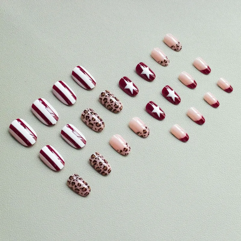 Dekoratives Künstlerisches Nagelkunst-Set
