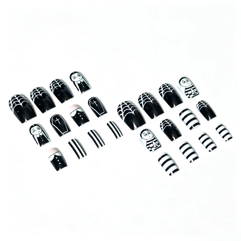 Künstlerisches Halloween Charakter Nagelkunst Set
