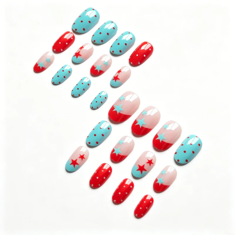 Kreatives thematisches Nagelkunstset