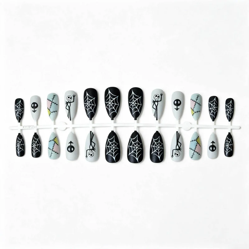Kreatives Themen-Halloween-Nagelkunst-Set
