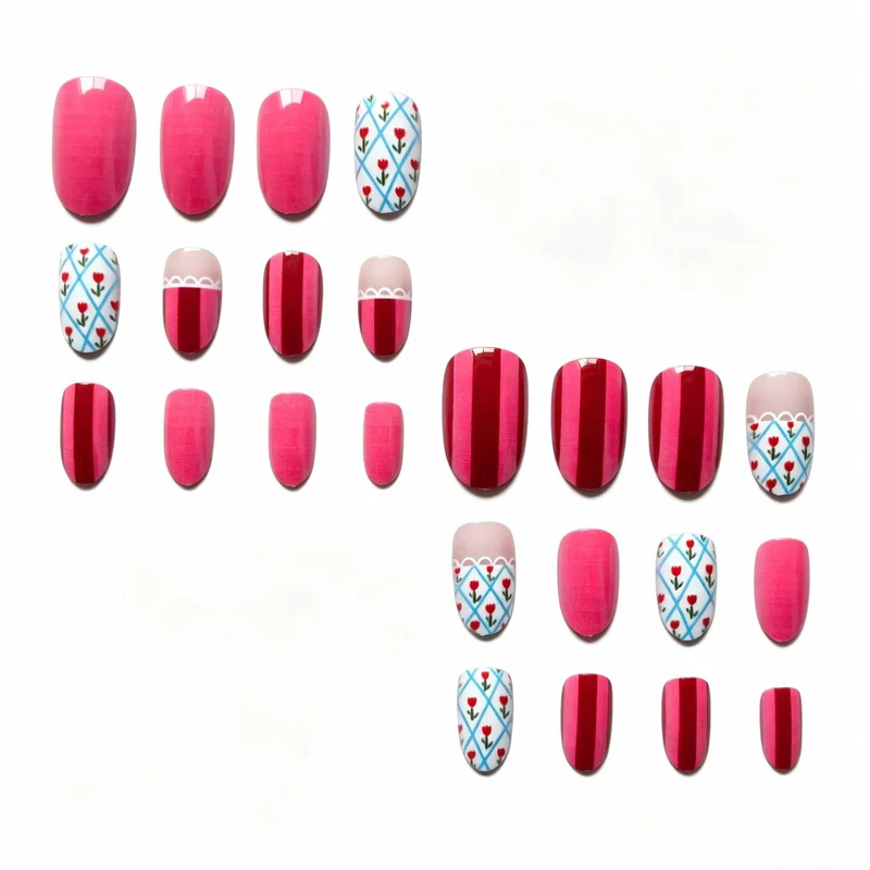 Künstlerisches Nagelkunstdesign