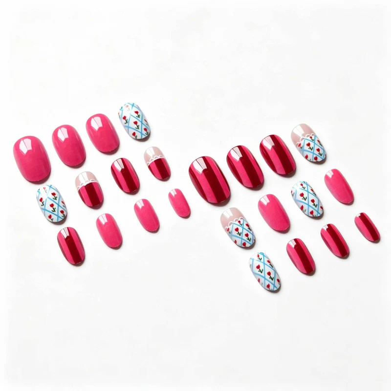 Künstlerisches Nagelkunstdesign
