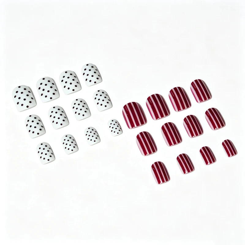 Künstlerisches Mehrfachmuster-Nagelkunst-Set