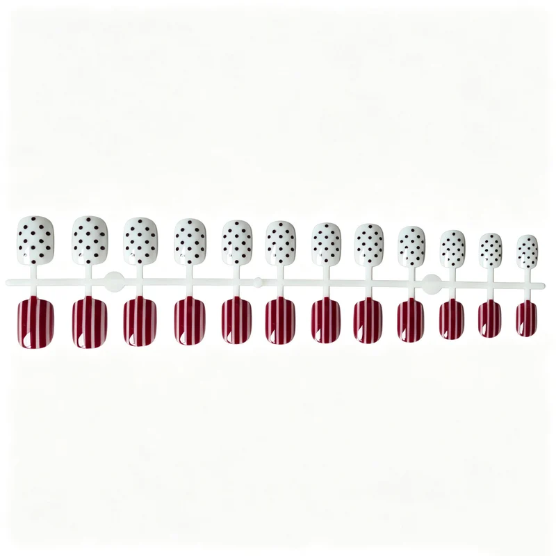 Künstlerisches Mehrfachmuster-Nagelkunst-Set