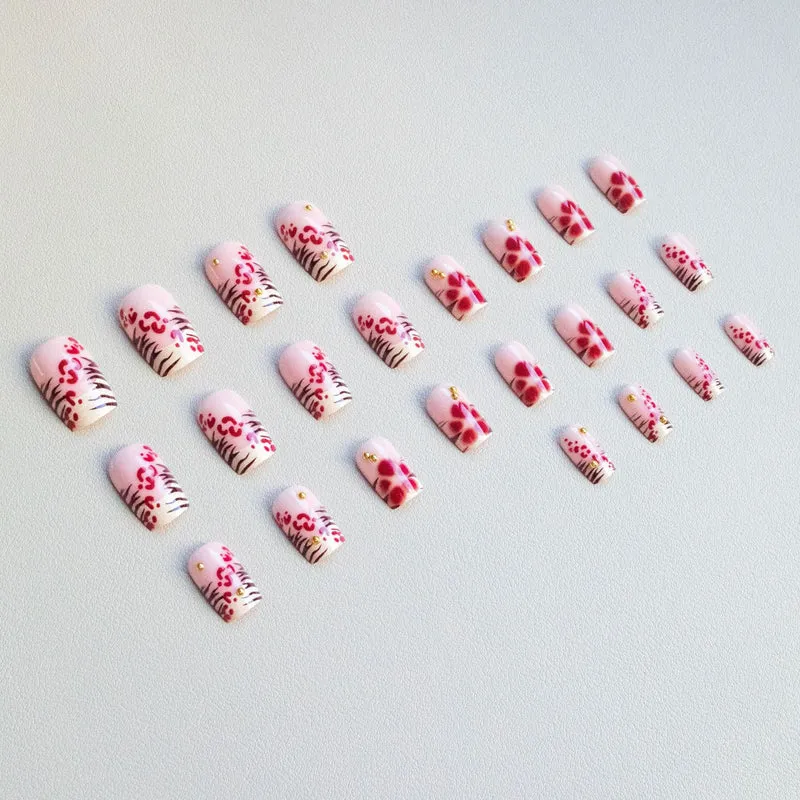 Künstlerische Acryl Nagelkunst