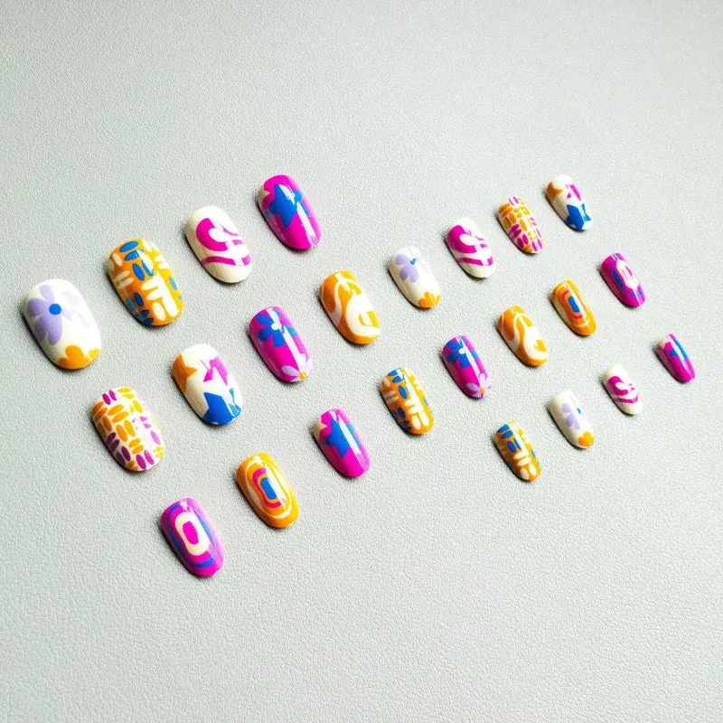Kreatives Muster Nagelkunstset