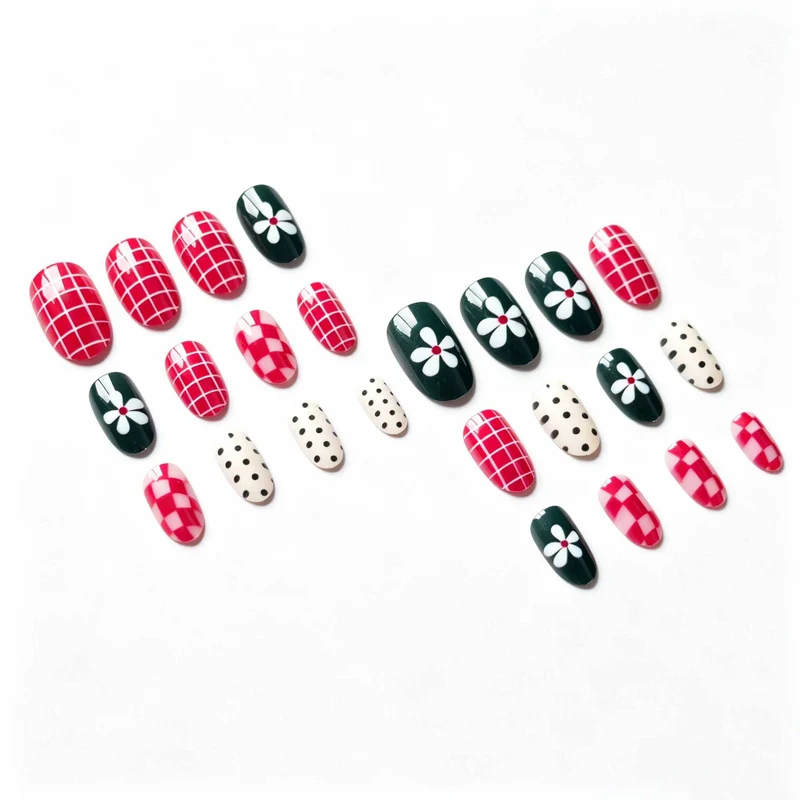 Künstlerisches Multi-Muster Nagelkunst-Set
