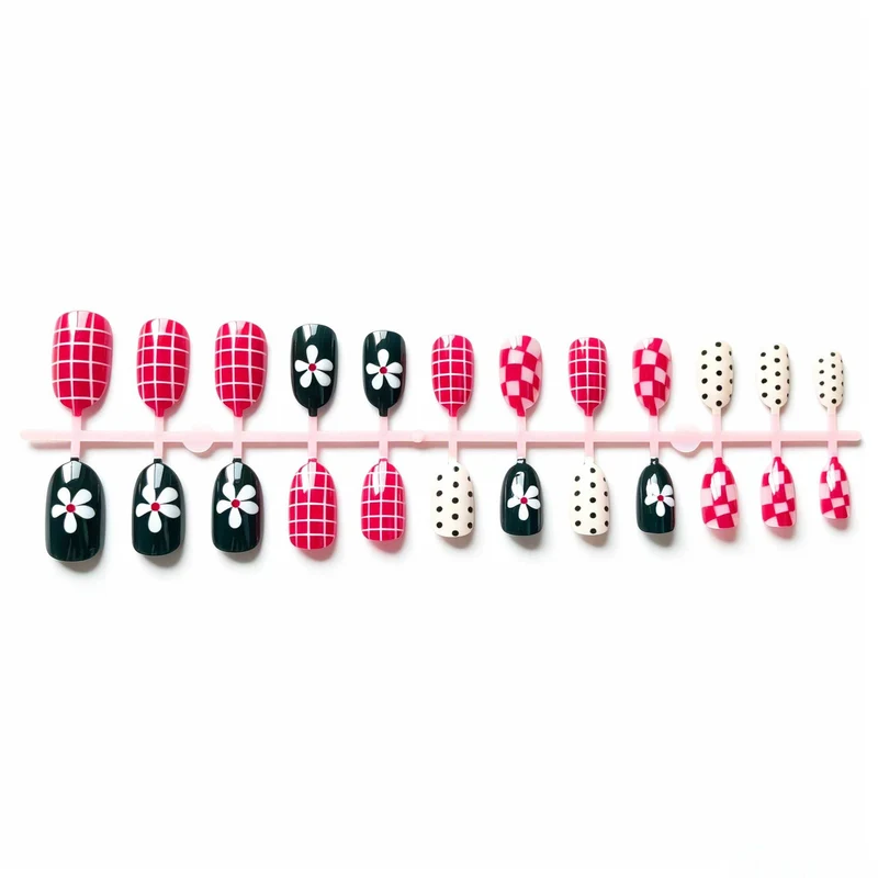 Künstlerisches Multi-Muster Nagelkunst-Set