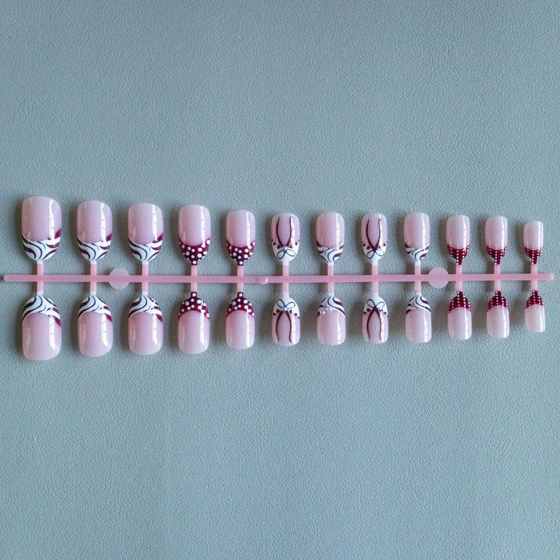 Künstlerisches Französisches Tipp-Nagelkunst-Set 1790958142