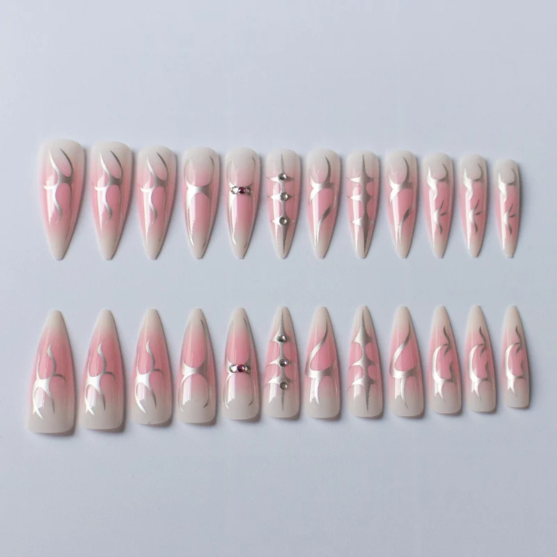 Künstlerisches Stiletto Nail Art Design Kit