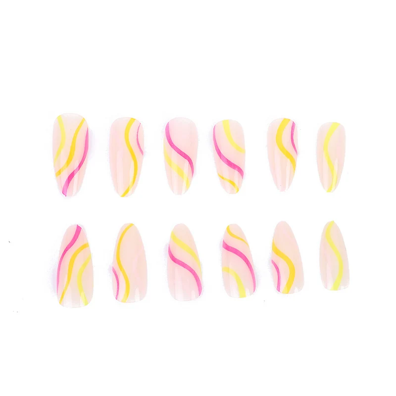 Künstlerisches Stiletto-Nagelkunst-Design