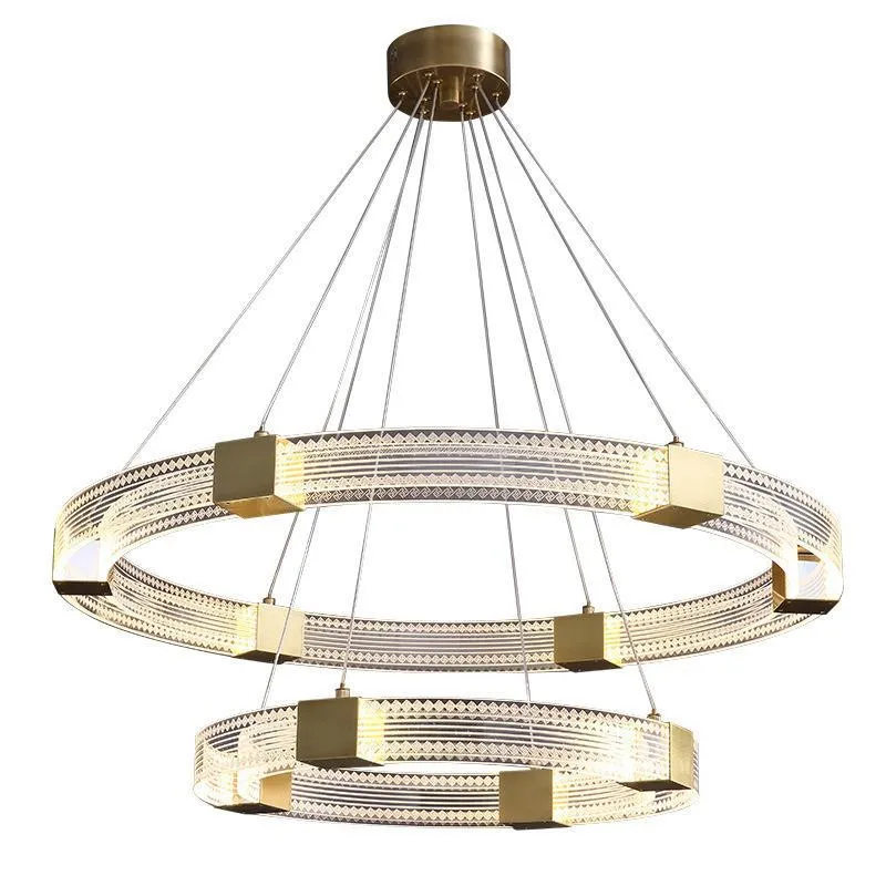Moderne Elegante Zirkular Pendelleuchte
