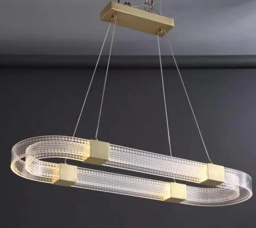 Moderne Elegante Zirkular Pendelleuchte