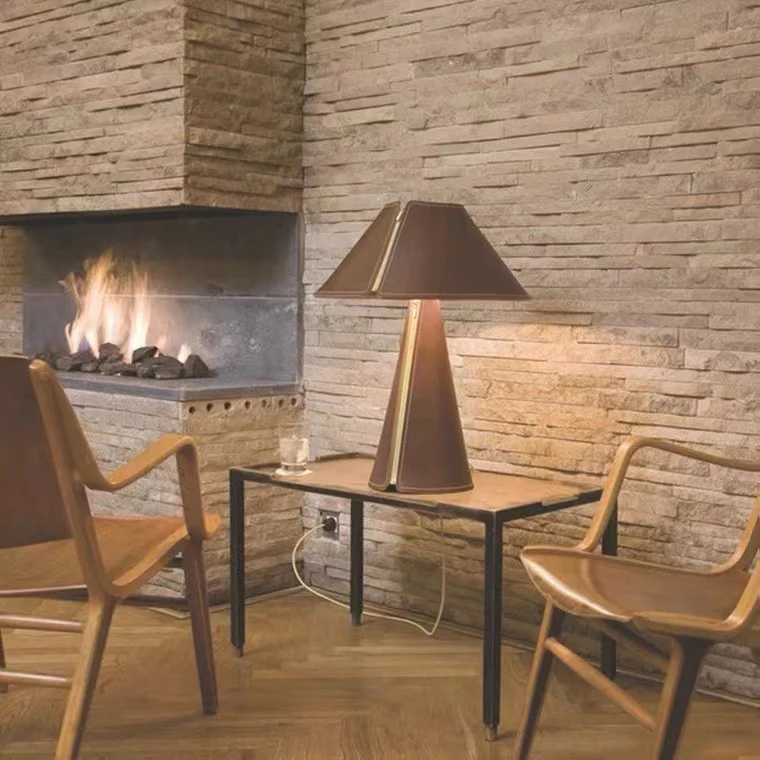 Moderne Dual Shade Tischlampe