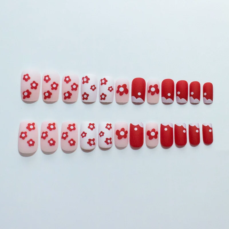 Künstlerisches Floral Nail Art Set