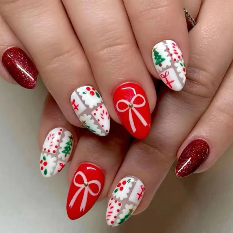 Künstlerisches urlaubsorientiertes Nagelkunst-Set