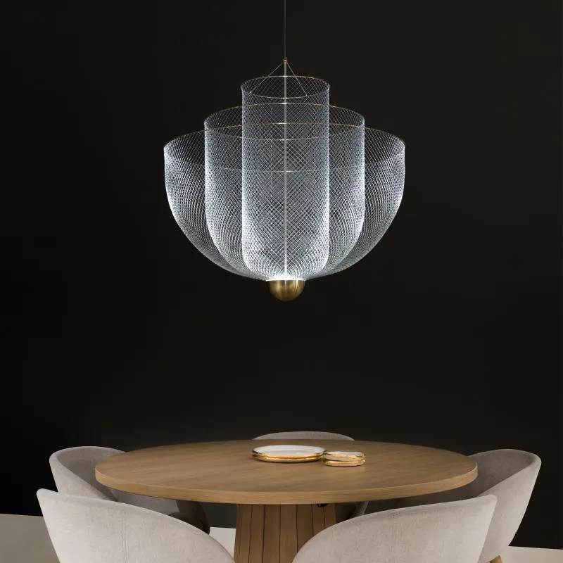 Moderne Mesh Pendelleuchte