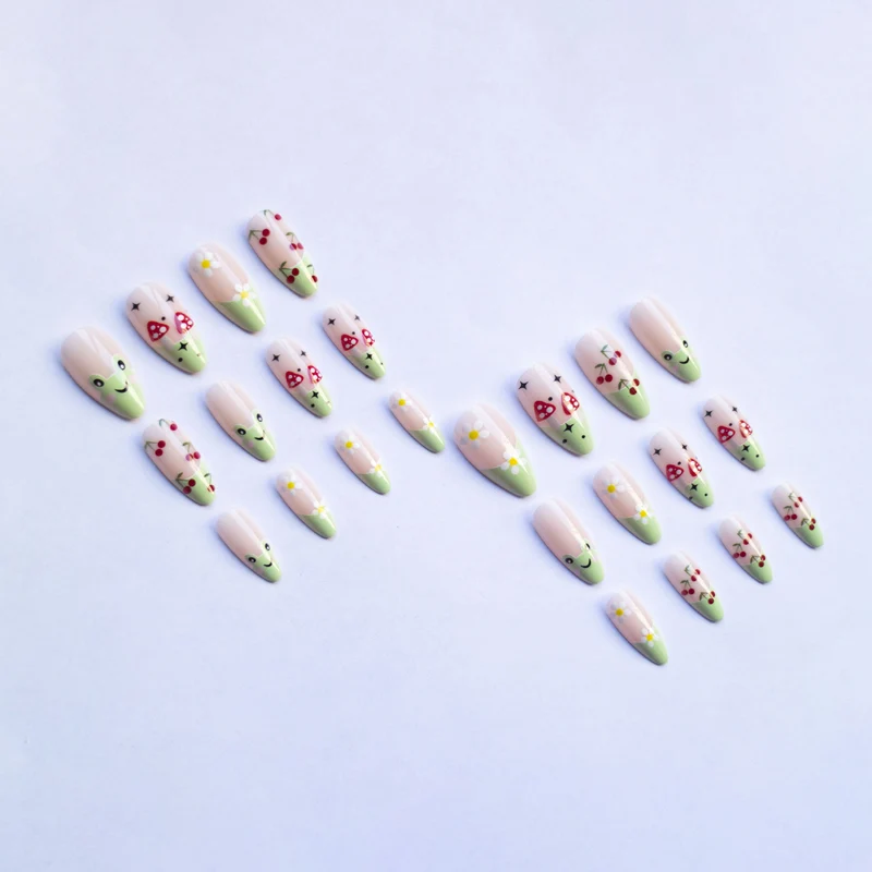 Künstlerisches Floral-Nagelkunst-Design-Kit 1790957892