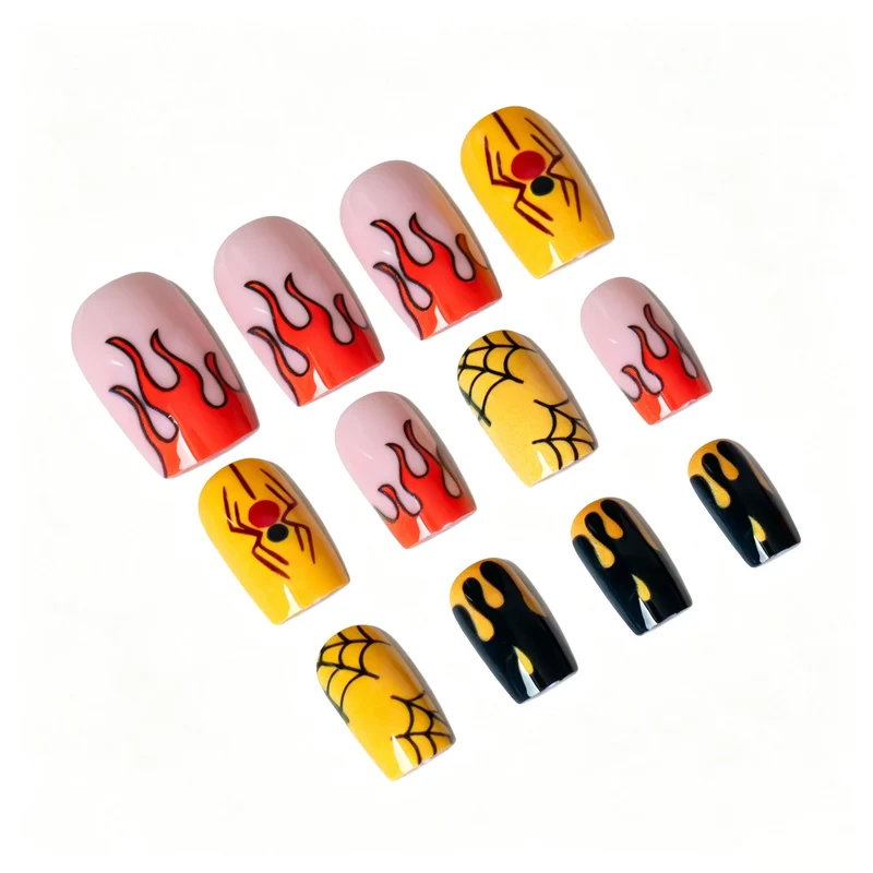 Kreatives Halloween-Themen-Nagelkunst-Set 1790957681