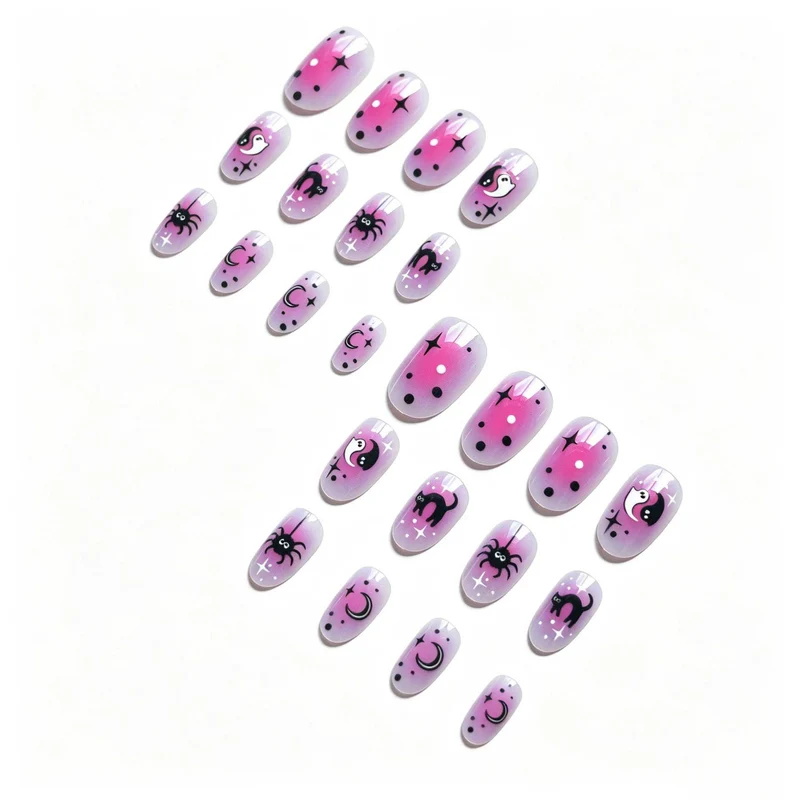 Kreatives Halloween Nagelkunst-Set