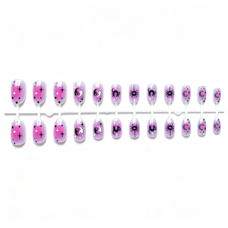 Kreatives Halloween Nagelkunst-Set