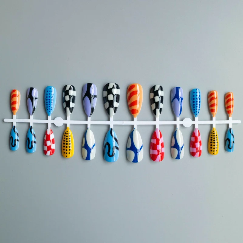 Kreatives Geometrisches Nagelkunstset