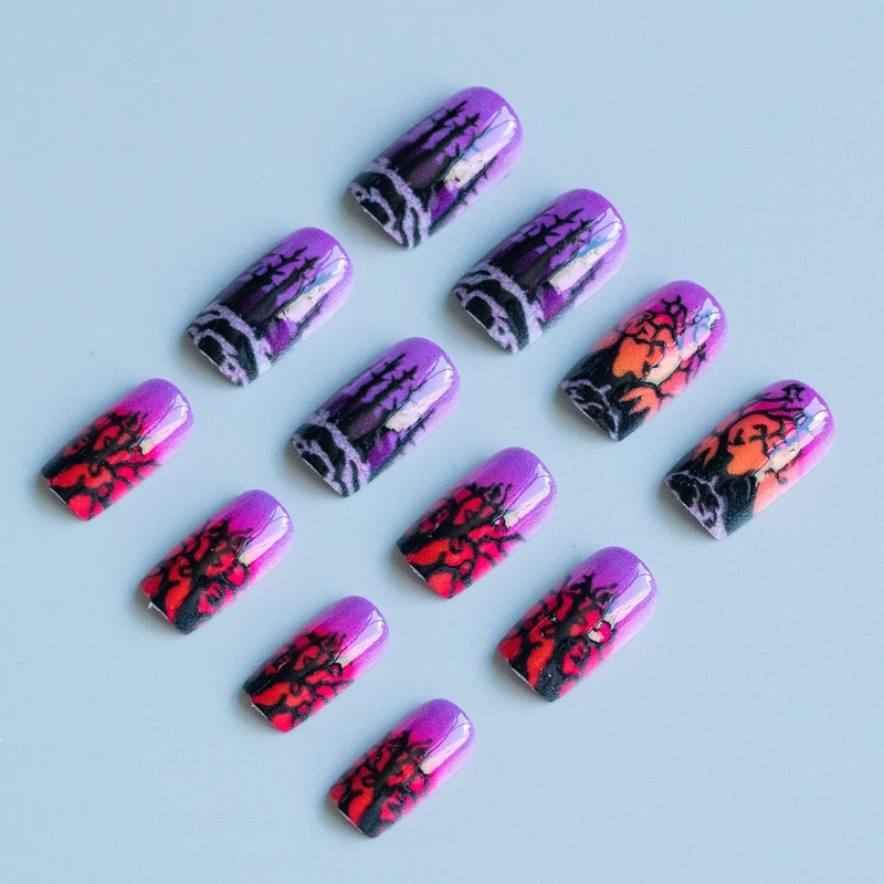 Künstlerisches Halloween Nagelkunst Set