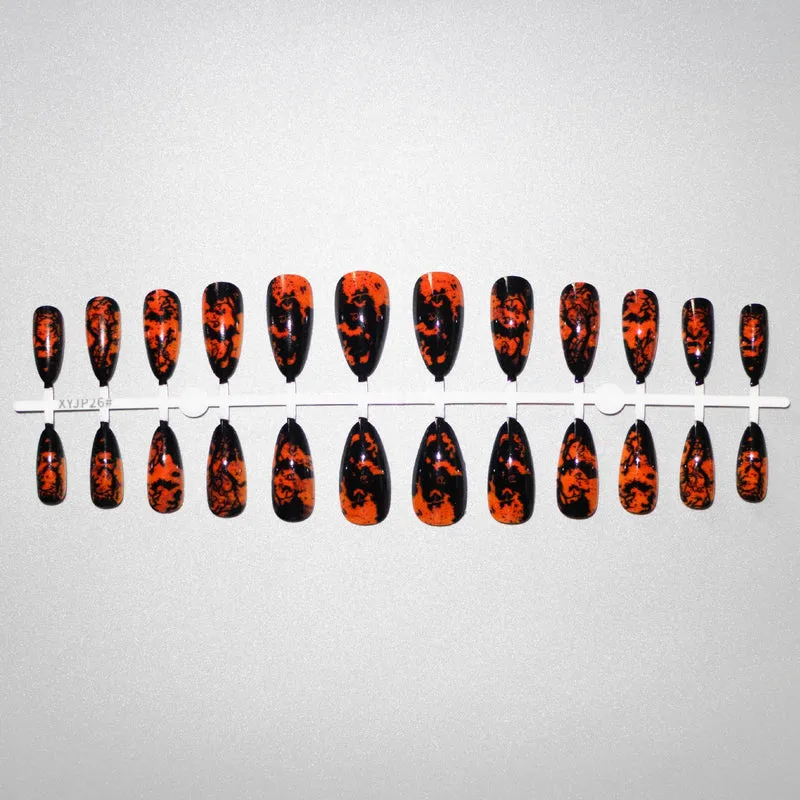 Künstlerisches Halloween Nagelkunst Design Set