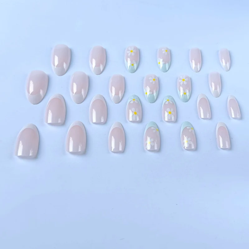 Künstlerisches Florales Acryl-Nagelkunst-Set