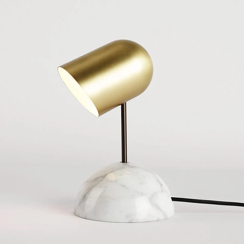 Moderne Gold Akzent Tischlampe