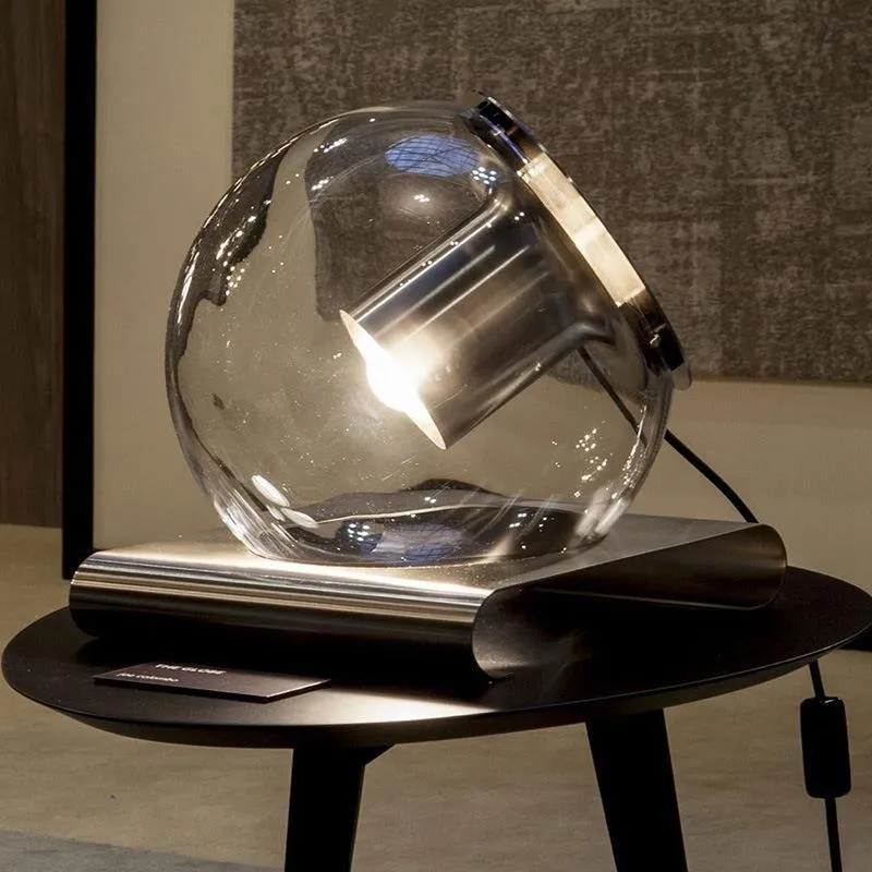 Moderne Glas Sphere Tischlampe