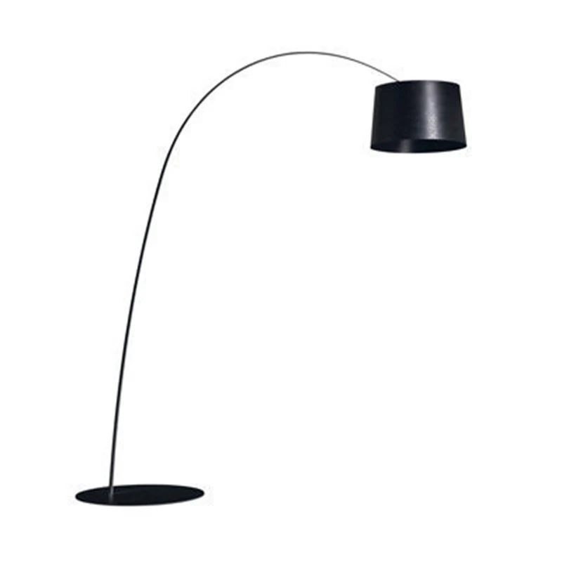 Moderne Kurvenfußlampe