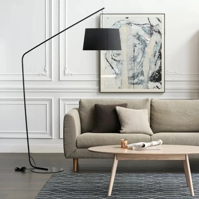 Moderne Bogen Stehlampe mit verstellbarem Schirm