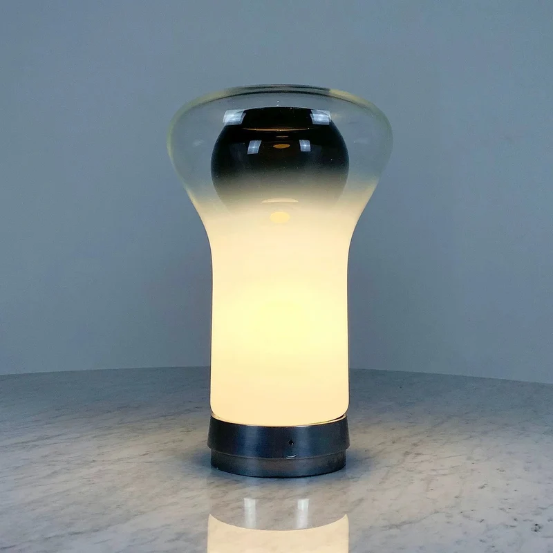 Moderne Glas Akzent Tischlampe