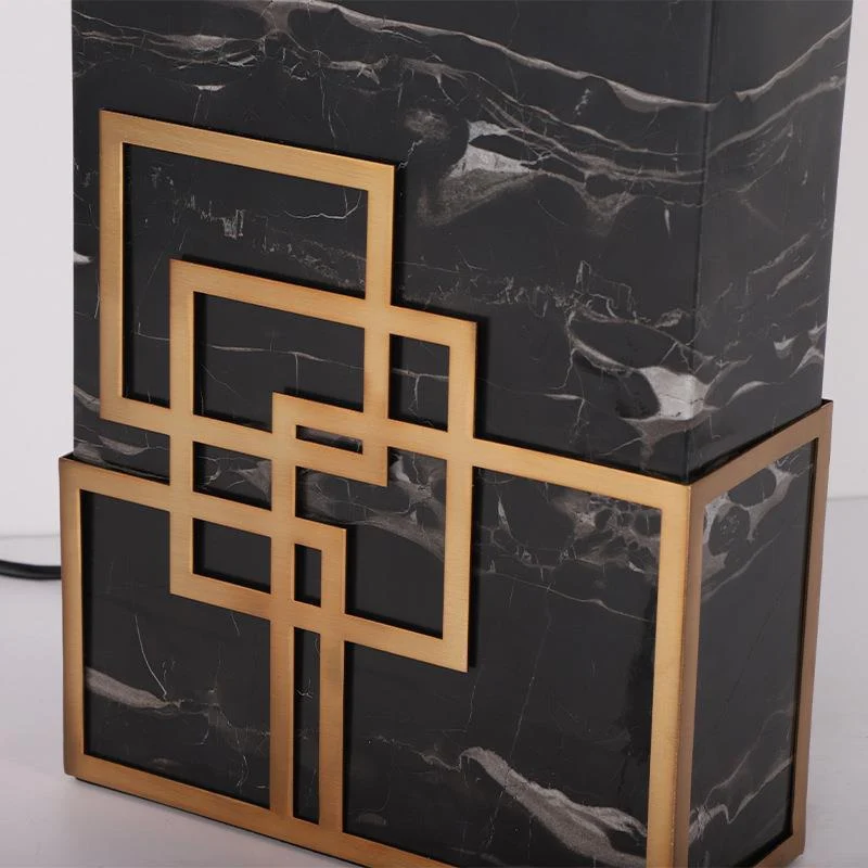 Geometrische moderne Tischlampe