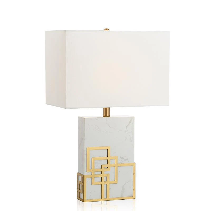 Geometrische moderne Tischlampe