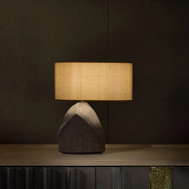 Geometrische Akzent Tischlampe