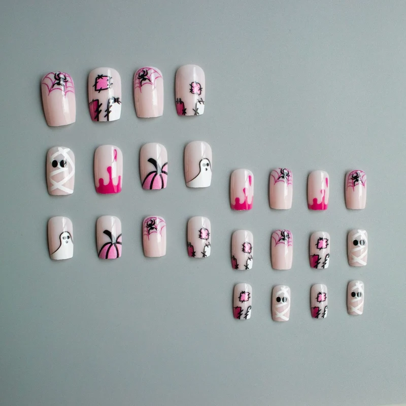 Künstlerisches Charakterdesign Nail Art Set