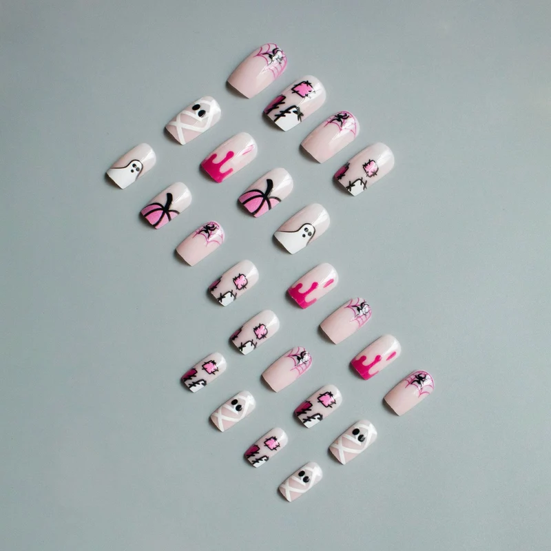 Künstlerisches Charakterdesign Nail Art Set