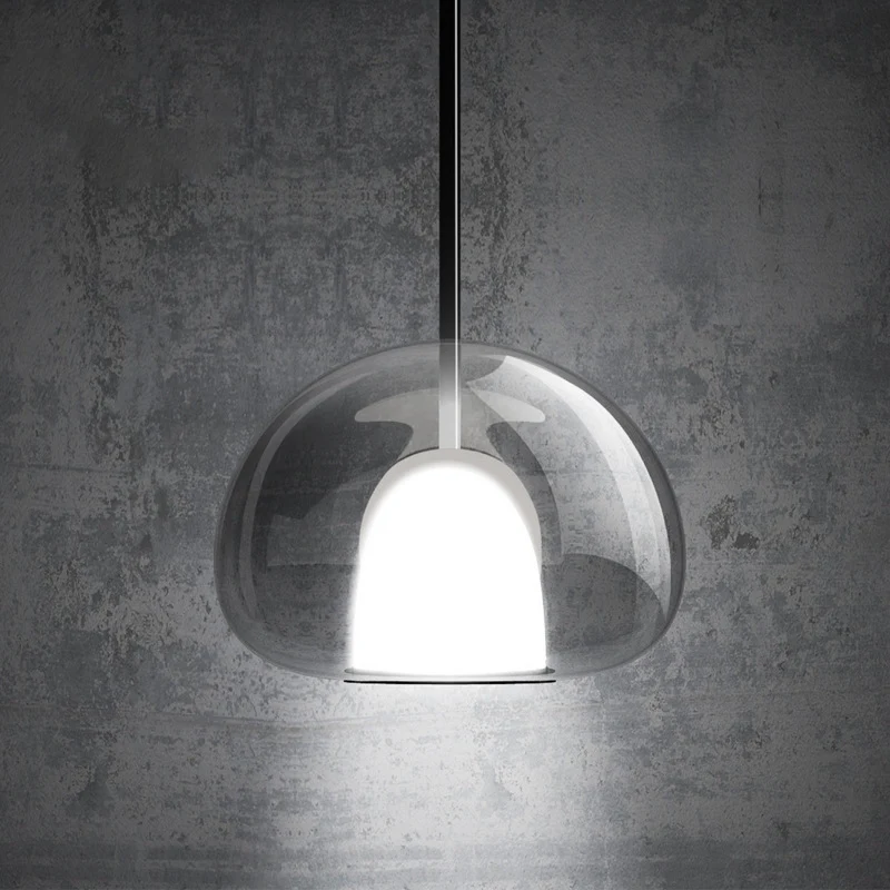 Moderne Klarglas Pendelleuchte