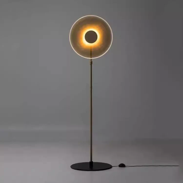 Moderne Rund Steh-Lampe