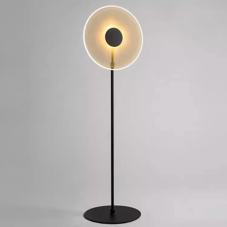Moderne Rund Steh-Lampe