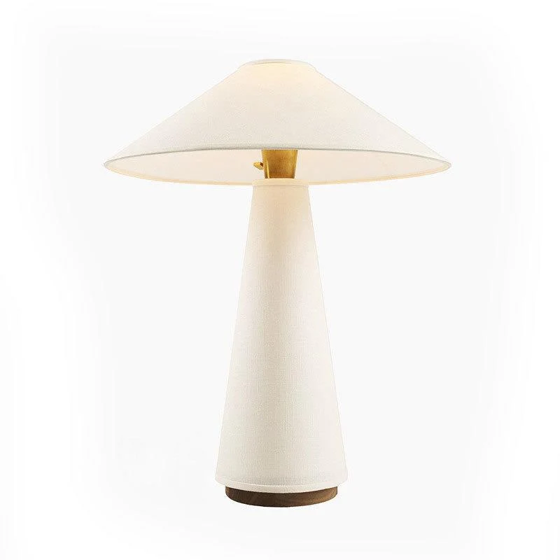 Elegante Kegel Tischlampe