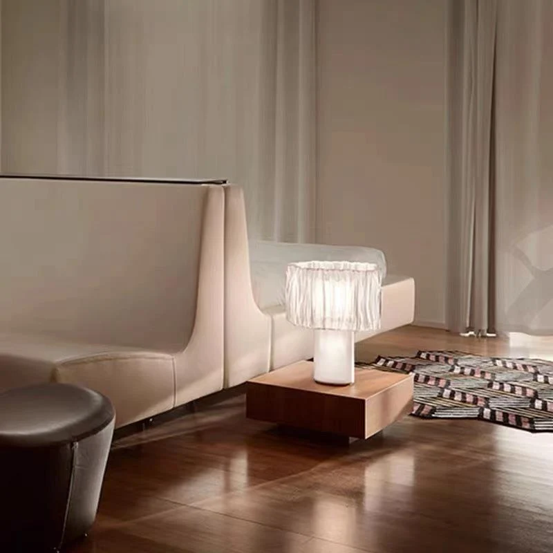 Elegante Texturierte Tischlampe