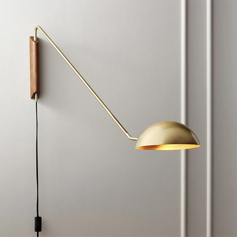 Moderne verstellbare Wandleuchte