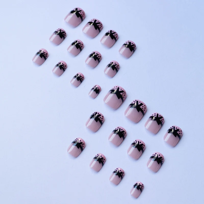 Künstlerisches Bogen Akzent Nagelkunst Set