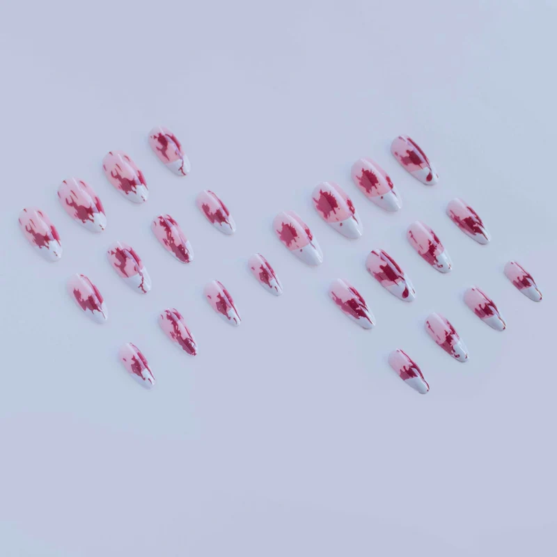Künstlerisches Blutstropfen Nagelkunstset