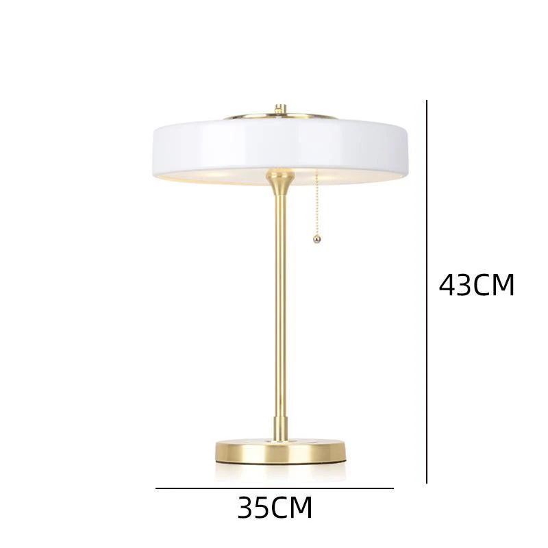 Moderne Messing Tischlampe