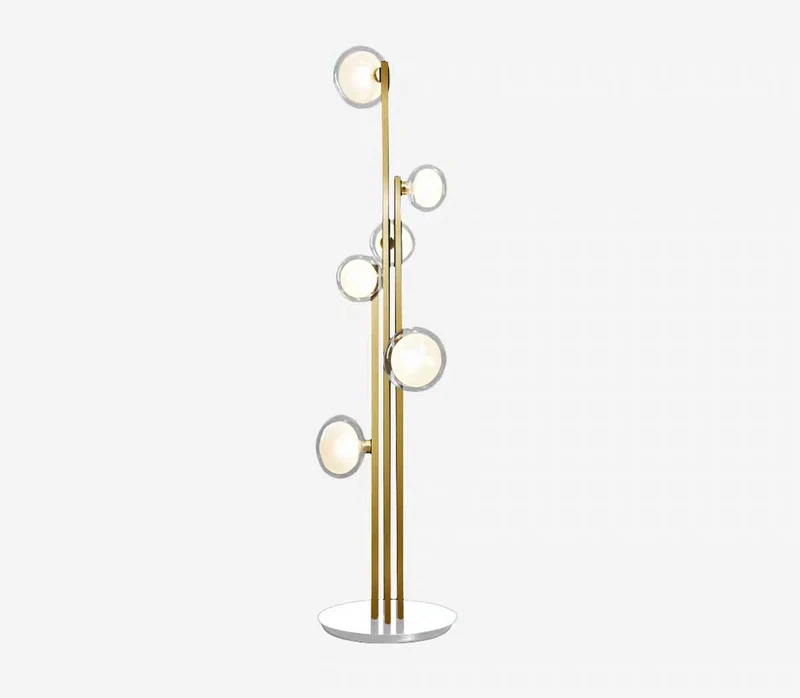Moderne Abstrakte Skulptur Stehlampe